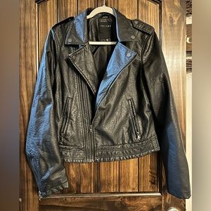 Faux leather Moto Jacket